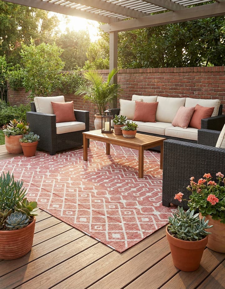 7' x 10' Easy-Clean Lattice Indoor / Outdoo...