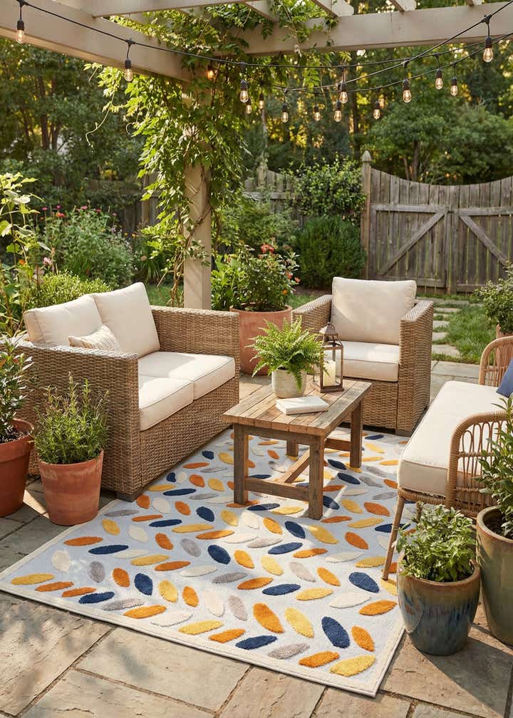6' x 9' Easy-Clean Aruba Indoor / Outdoor Rug