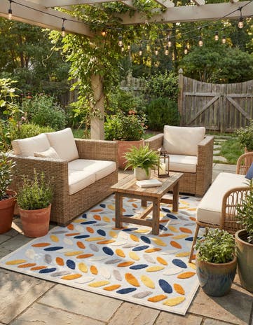 6' x 9' Easy-Clean Aruba Indoor / Outdoor Rug
