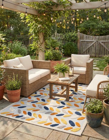6' x 9' Easy-Clean Aruba Indoor / Outdoor Rug