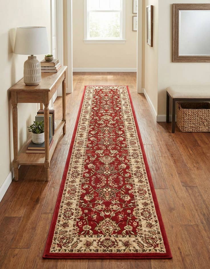 Detail image of 2' 7 x 13' Kashan Design Runner Rug