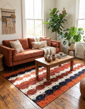 4' 4 x 6' 5 Jajim Rug