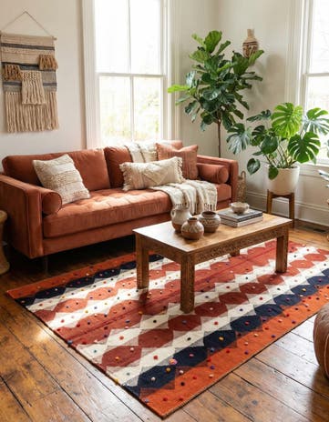 4' 4 x 6' 5 Jajim Rug