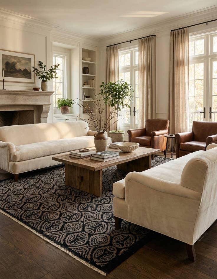 Detail image of 9' x 12' 2  Hand Knotted Darya Wool Rug