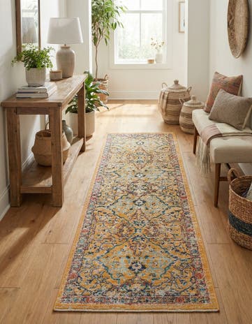 Yellow Lola Runner Rug