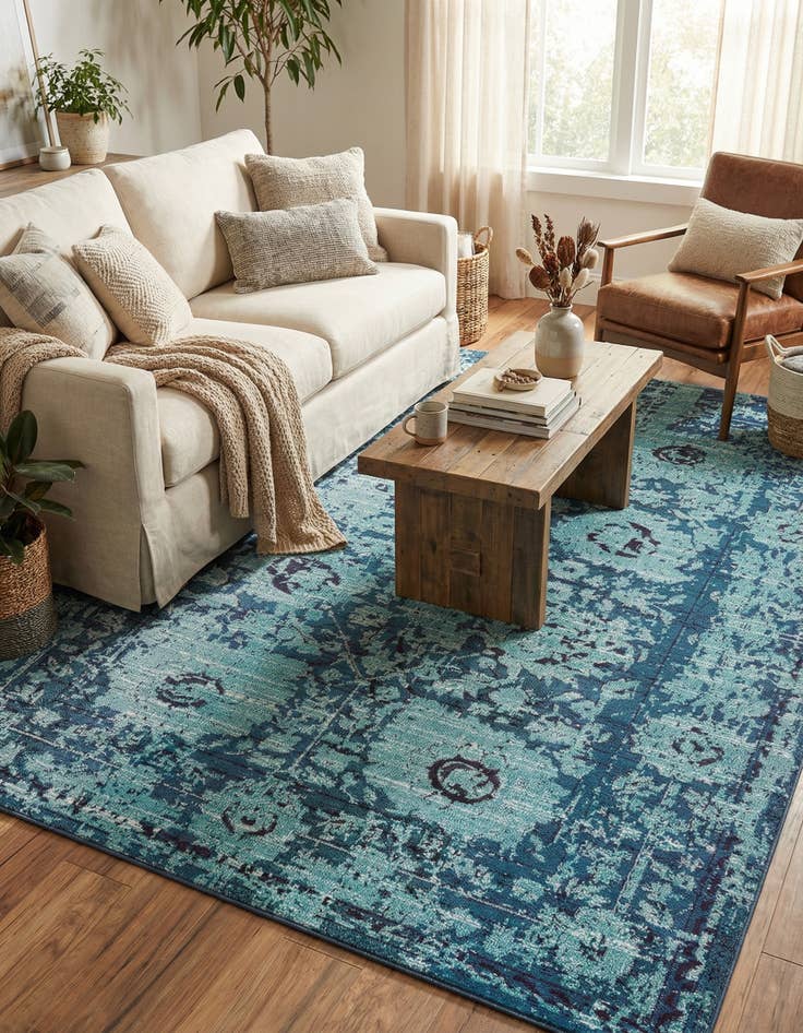 Detail image of 9' x 12' 2  Washable Palazzo Rug