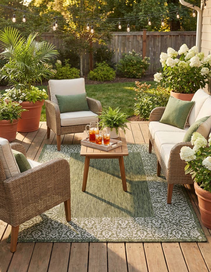 4' x 6' Easy-Clean Border Indoor / Outdoor...