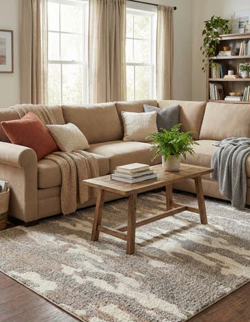 5' x 8' Sepia Rug