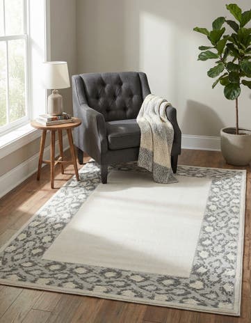 White Vince Camuto Rug