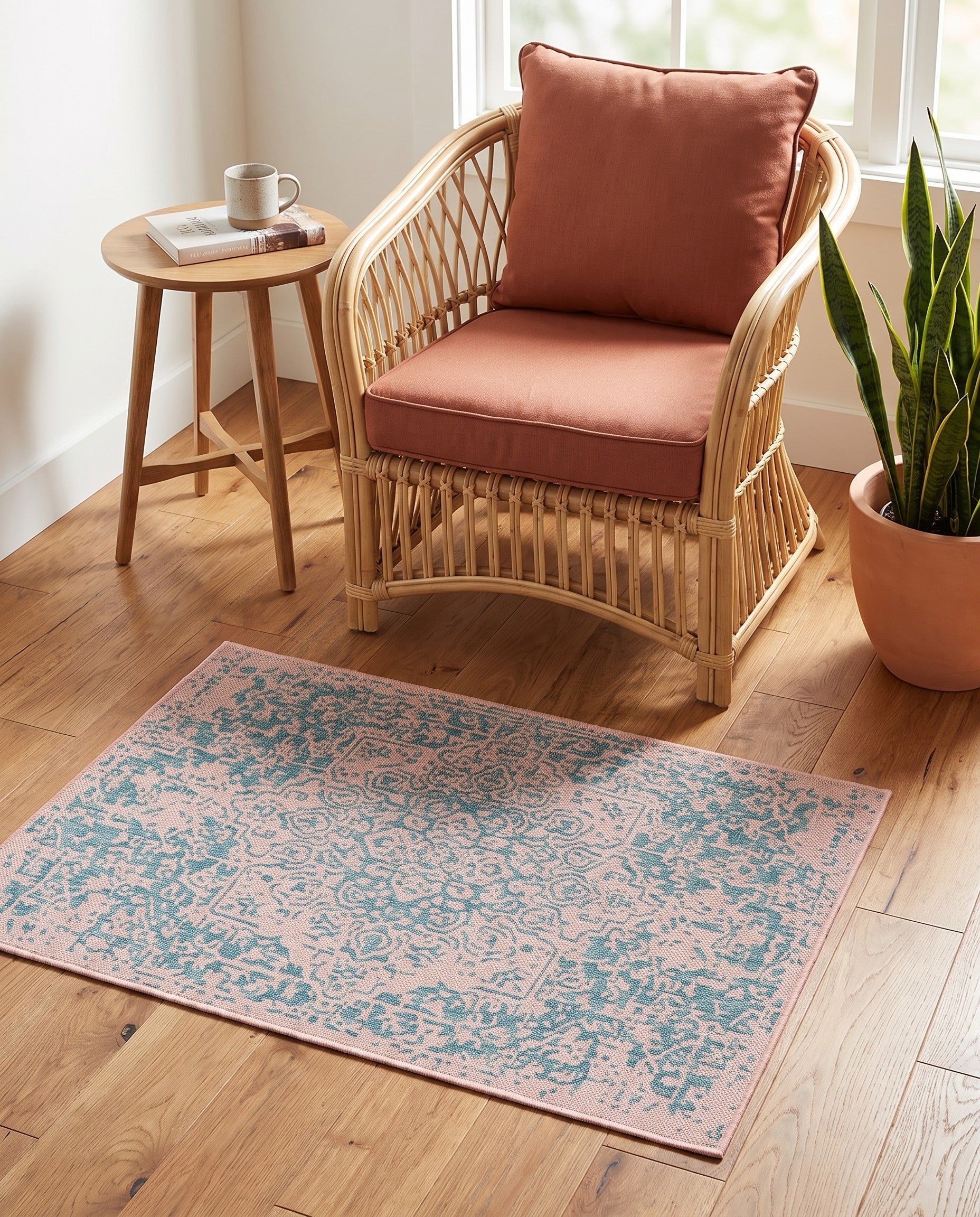 3' x 5' 3 Easy-Clean Jill Zarin Dubai Indoor / Outdoor Rug