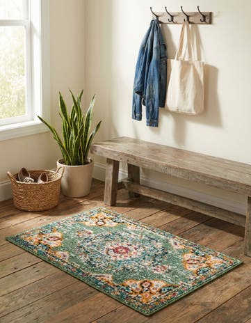 Green Madeline Rug