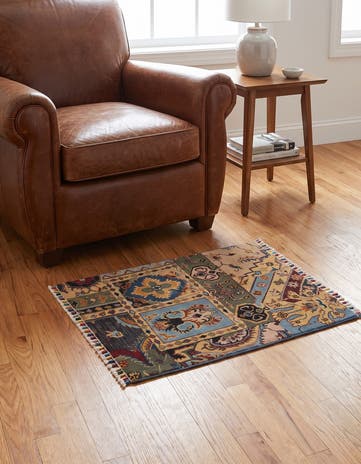2' x 3' Hand Knotted Ariana Ziegler Rug