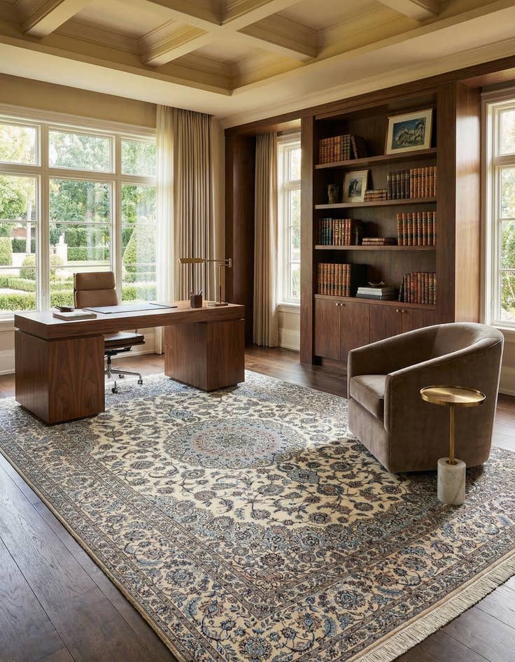 Detail image of 8' 7 x 12' 2 Nain Rug