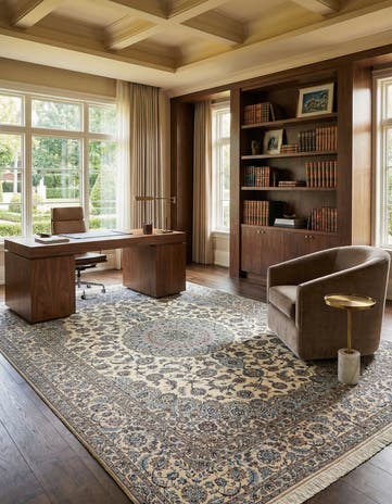 8' 7 x 12' 2 Nain Rug