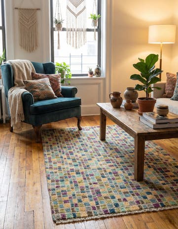 2' 10 x 4' 3 Hand Knotted Balouch Wool Rug
