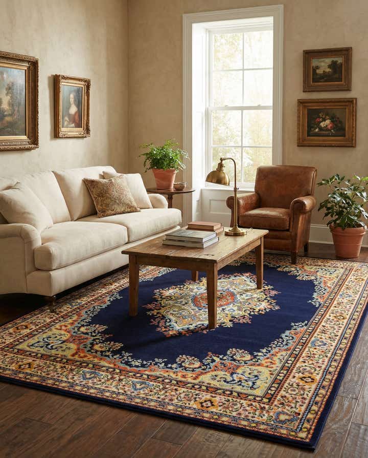 6' x 9' Mashad Design Rug