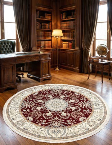 6' 7 x 6' 7 Nain Round Rug