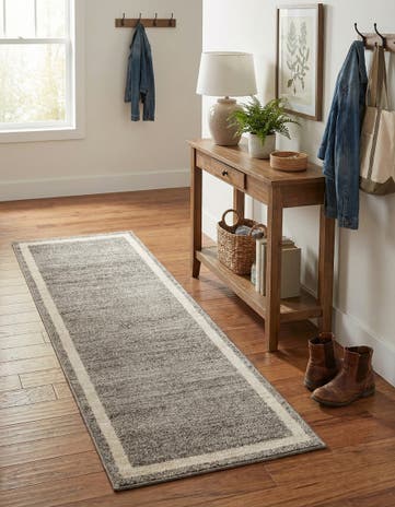 Gray Angelica Runner Rug