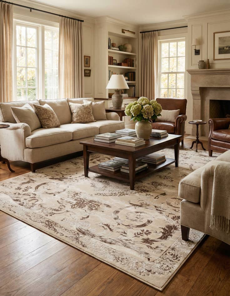 Detail image of  7' 10 x 10' Finsbury Rug