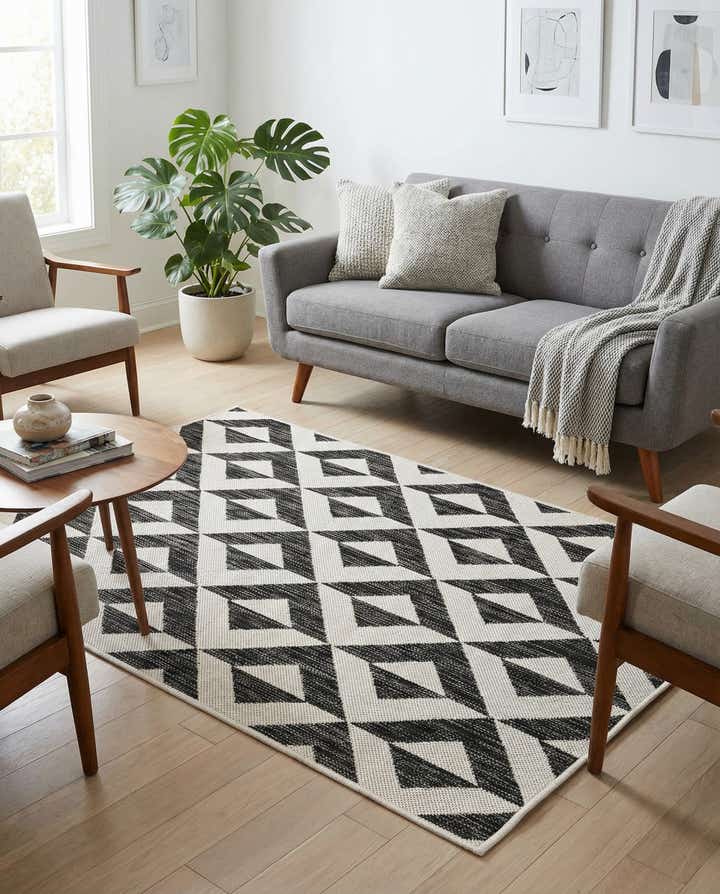 3' x 5' 3 Easy-Clean Jill Zarin Napa Indoor / Outdoor Rug