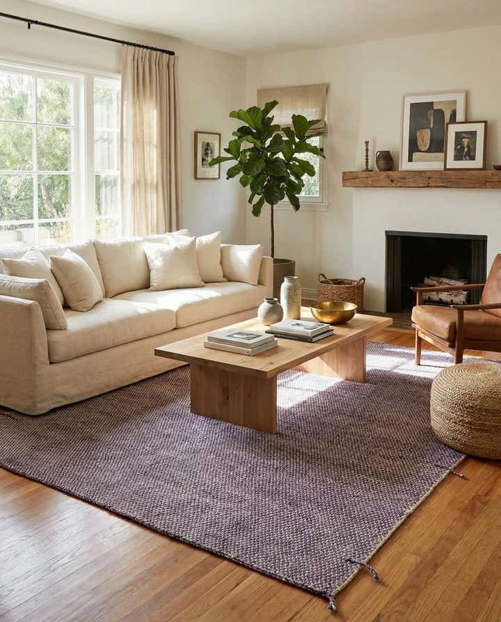 9' 6 x 11' 4 Hand Knotted Moroccan Wool Rug