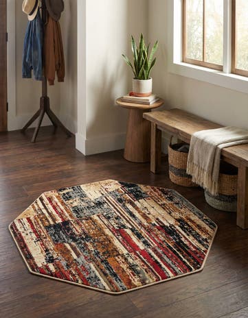 Saturn Octagon Rug