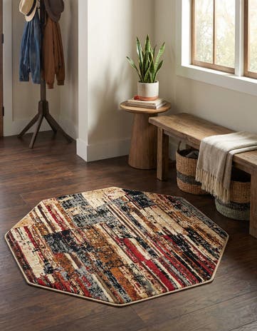 Saturn Octagon Rug