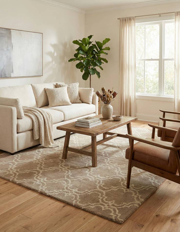 Detail image of 5' x 8' Luna Rug