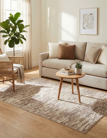 Brown Oasis Rug