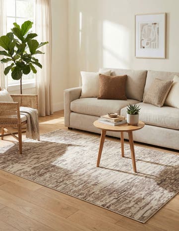 Brown Oasis Rug