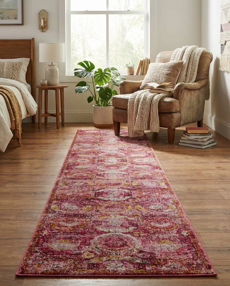 Detail image of 2' 7 x 14' Santiago Runner Rug