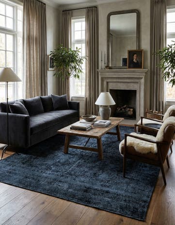 8' 10 x 12' 2 Hand Knotted Ultra Vintage Persian Wool Rug