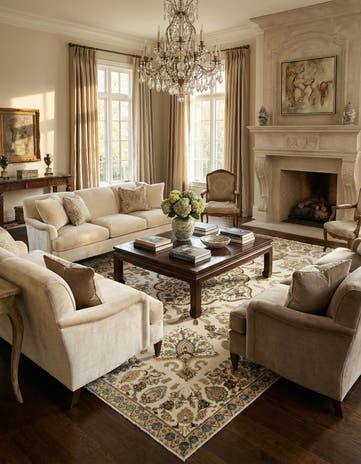 9' 11 x 12' 8 Hand Knotted Vintage Royal Persian Wool Rug