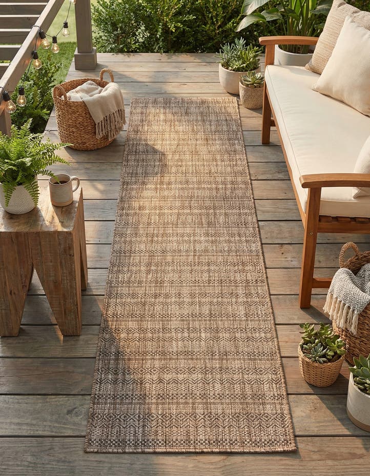 2' 7 x 12' Easy-Clean Ribbon Indoor / Outdoor...