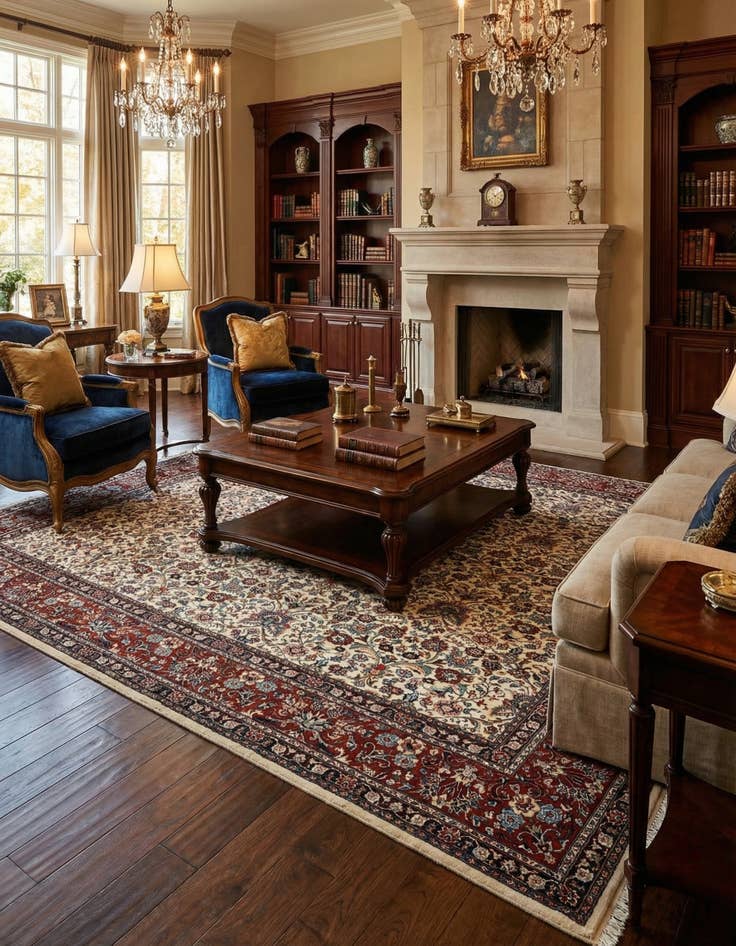 Detail image of 6' 5 x 9' 6 Mood Wool Rug