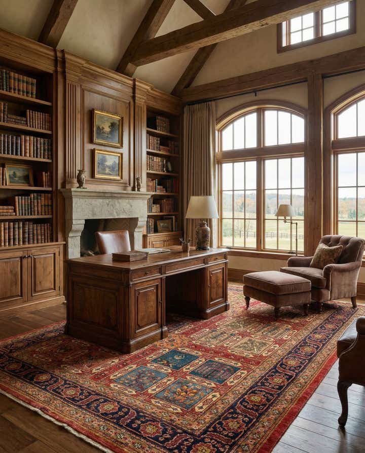 5' 7 x 8' 9 Kashkuli Rug