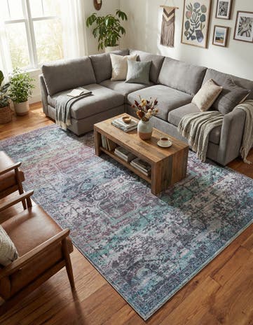 7' 10 x 11' Washable Francesca Rug