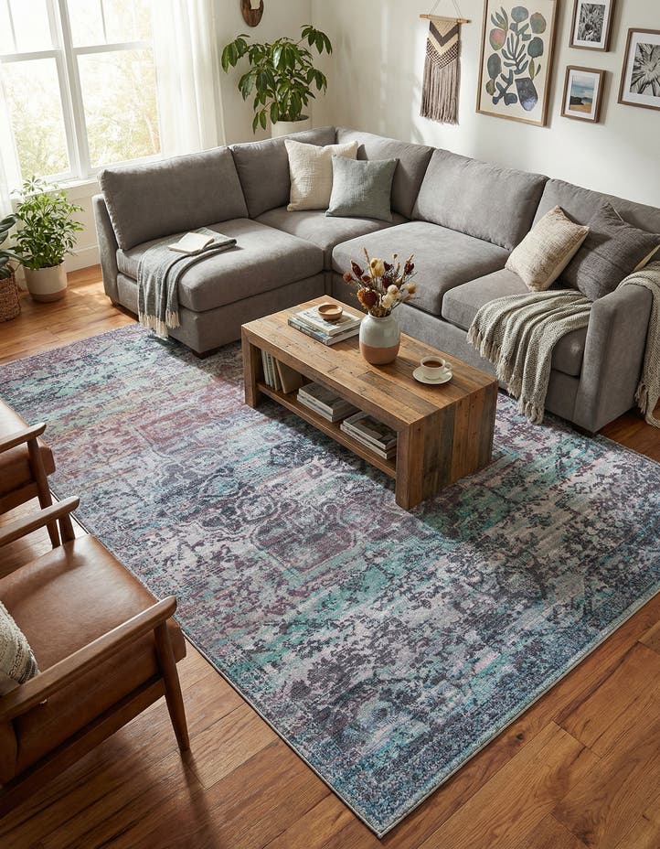 7' 10 x 11' Washable Francesca Rug