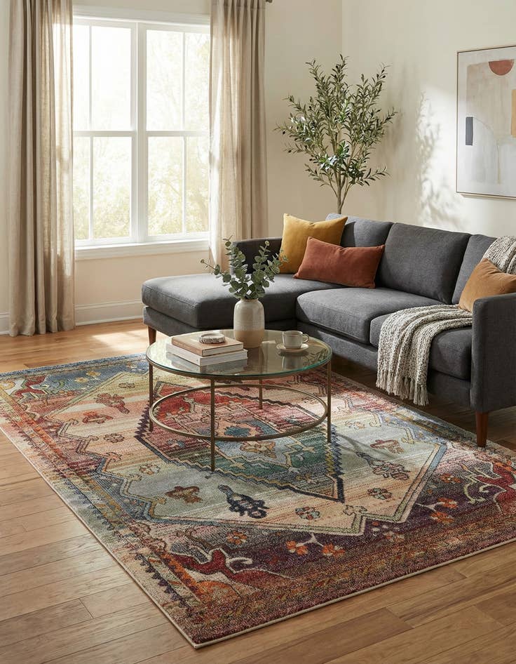 Detail image of 5' x 8' Isabella Rug