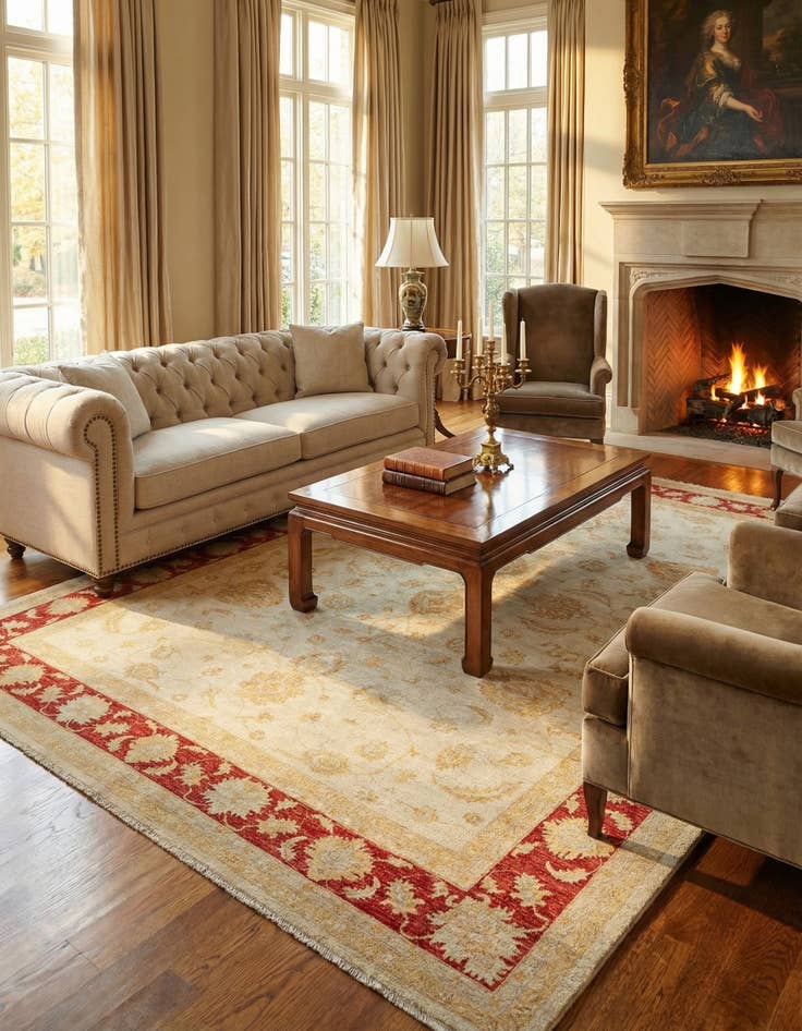 Detail image of 9' x 11' 11 Kaizar Wool Rug