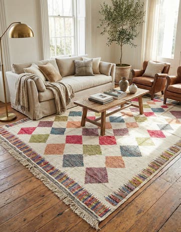 12' x 15' 9 Hand Knotted Moroccan Wool Rug