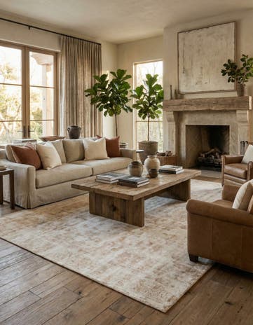 9' 8 x 12' 10 Hand Knotted Ultra Vintage Persian Wool Rug