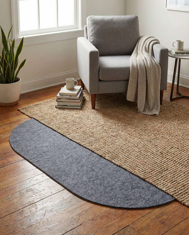 4' x 6' Oval Uni-Luxe Rug Pad