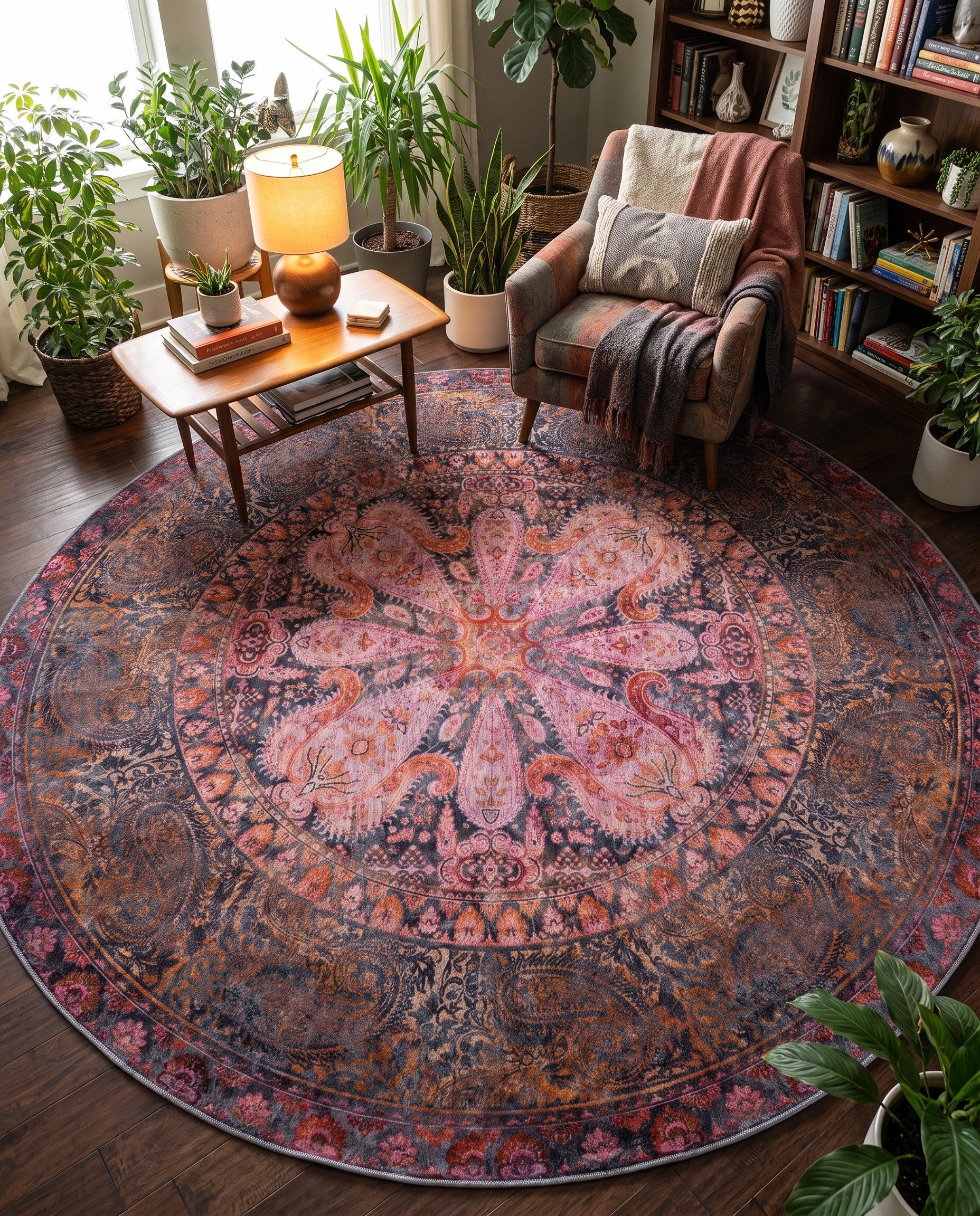 7' 10 x 7' 10 Mangata Round Rug