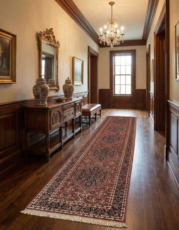 2' x 11' 8 Bidjar Runner Rug