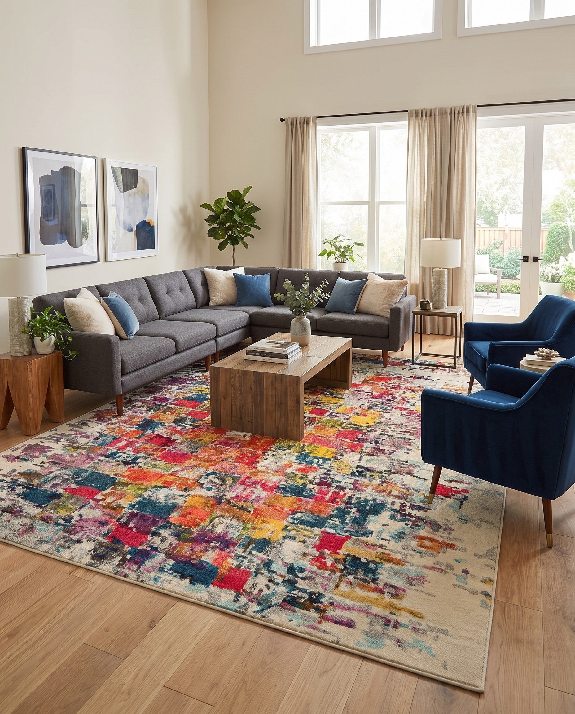 10' 6 x 16' 5 Washable Casablanca Rug