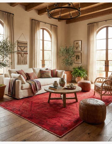 8' 3 x 12' 5 Hand Knotted Moroccan Wool Rug