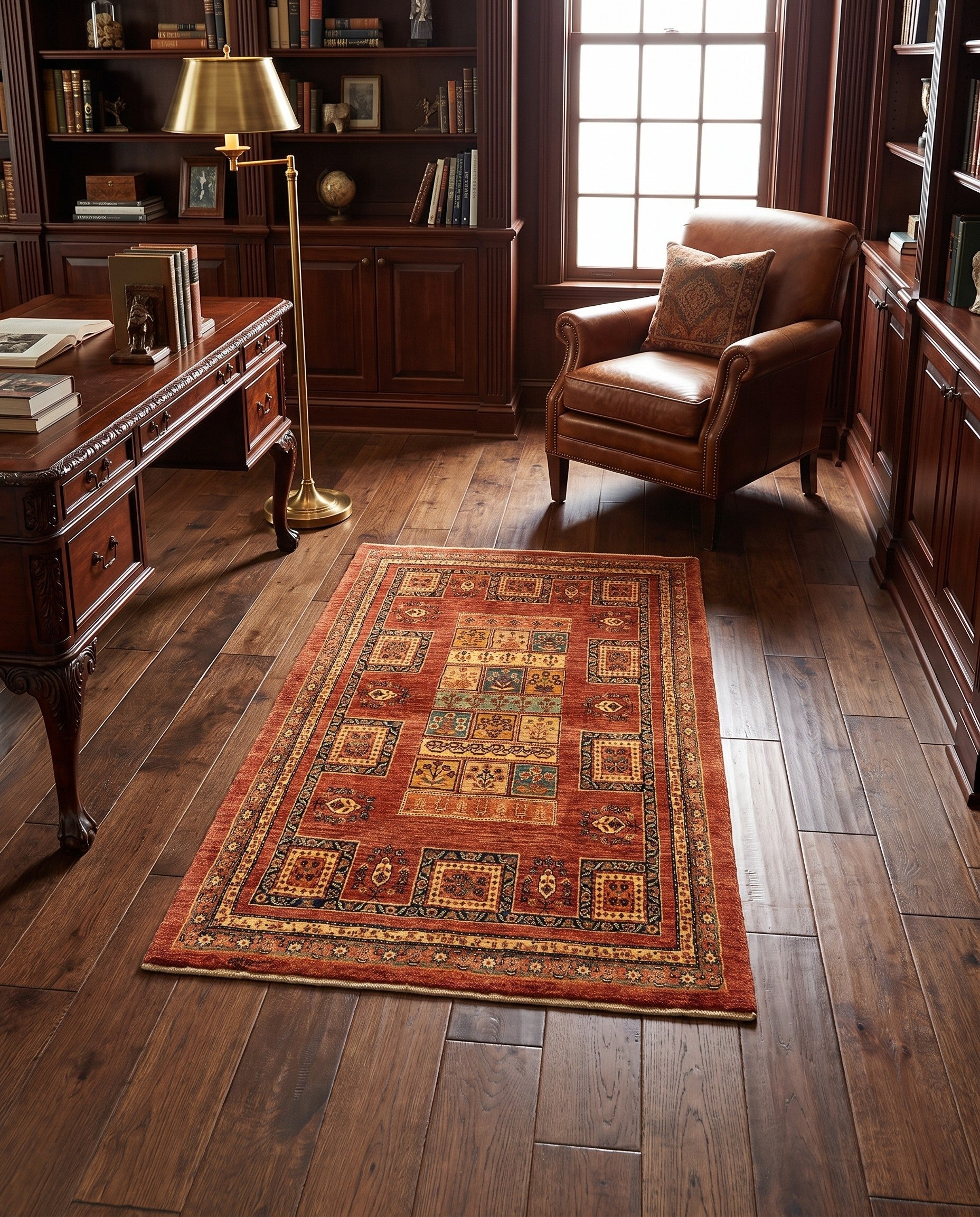 3' 7 x 5' 9 Kashkuli Wool Rug