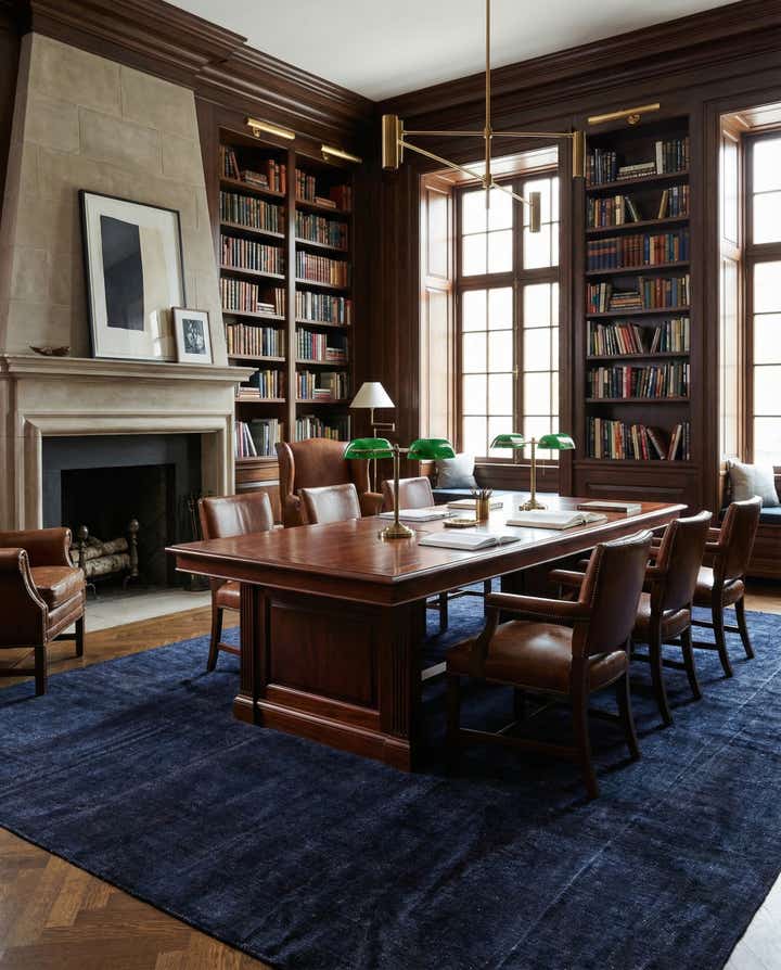 9' x 11' 8 Hand Knotted Over-Dyed Ziegler Rug