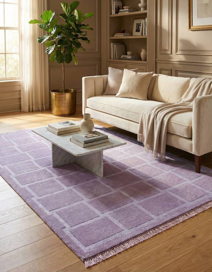 Detail image of 5' 6 x 7' 10  Hand Knotted Darya Wool Rug